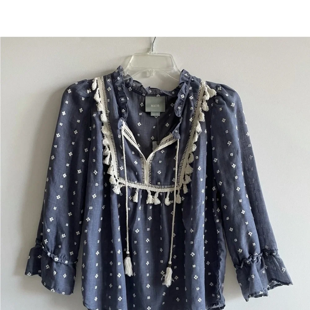 Anthropologie boho peasant top by Maeve - Picture 5 of 9